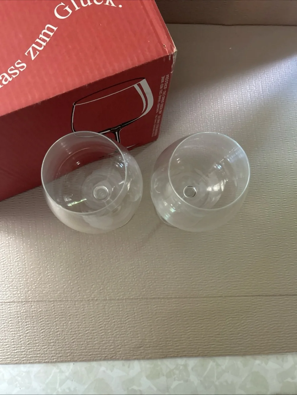 Rosenthal Red DiVino Wine Glasses
